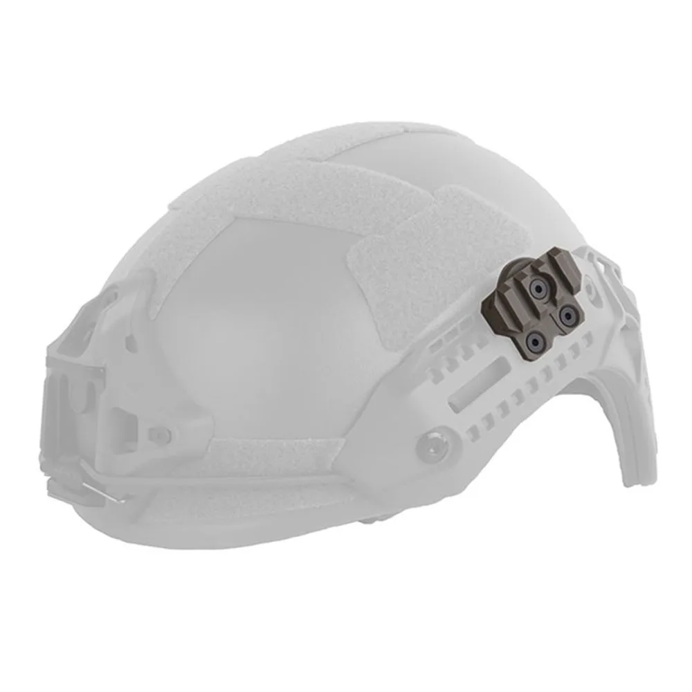 Adaptador de lámpara de casco táctico (tipo M-LOK), accesorio adaptador de riel lateral para casco - imagen 2