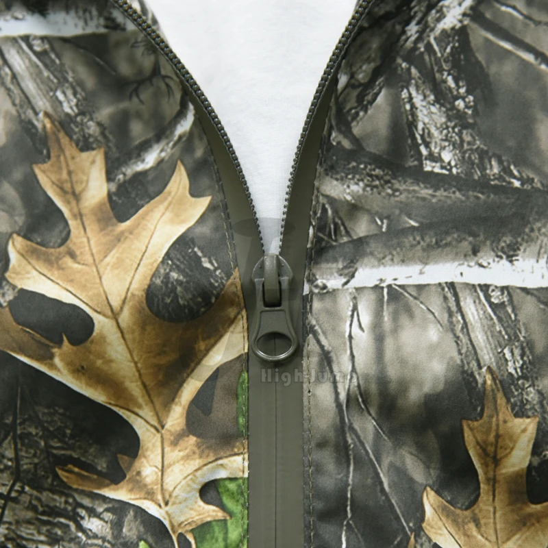 Trajes Ghillie de hoja de arce, chaqueta biónica de caza de árboles, traje de pesca, senderismo, camuflaje, anti-UV, a prueba de viento, airsotf, ropa de reloj de aves - imagen 4