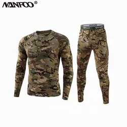 Calzón térmico camuflaje transpirable – Táctico elástico hombre