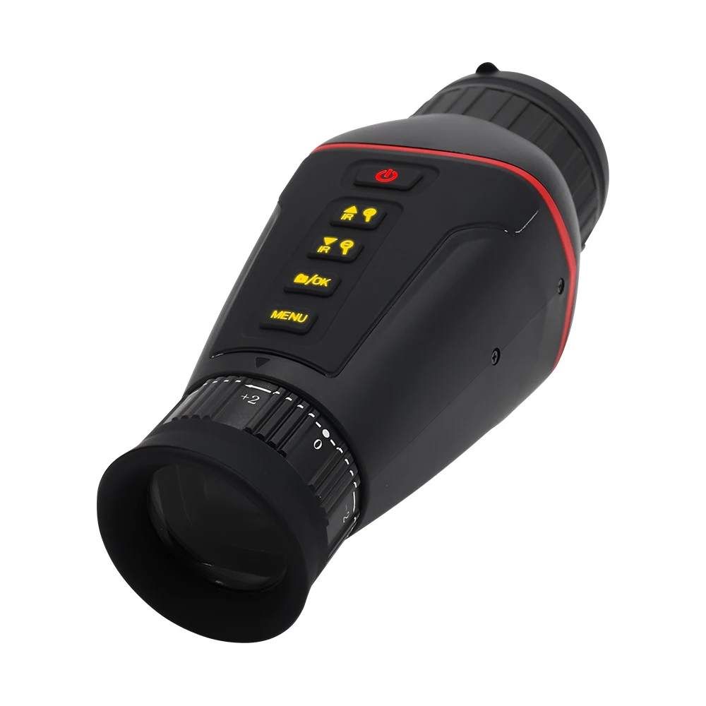 Monocular de visión nocturna 4K UHD y IR: batería de 2500 mAh para caza, observación de aves y aventuras al aire libre. Telescopio digital portátil - imagen 3