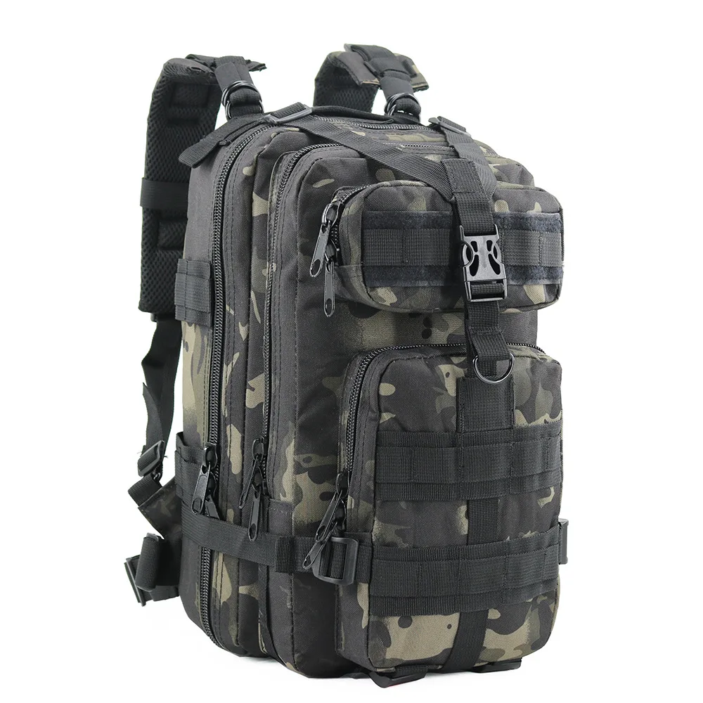 Bolsa 3P mejorada de 20-35L, mochila táctica deportiva para acampar, bolsa de camuflaje para exteriores - imagen 4