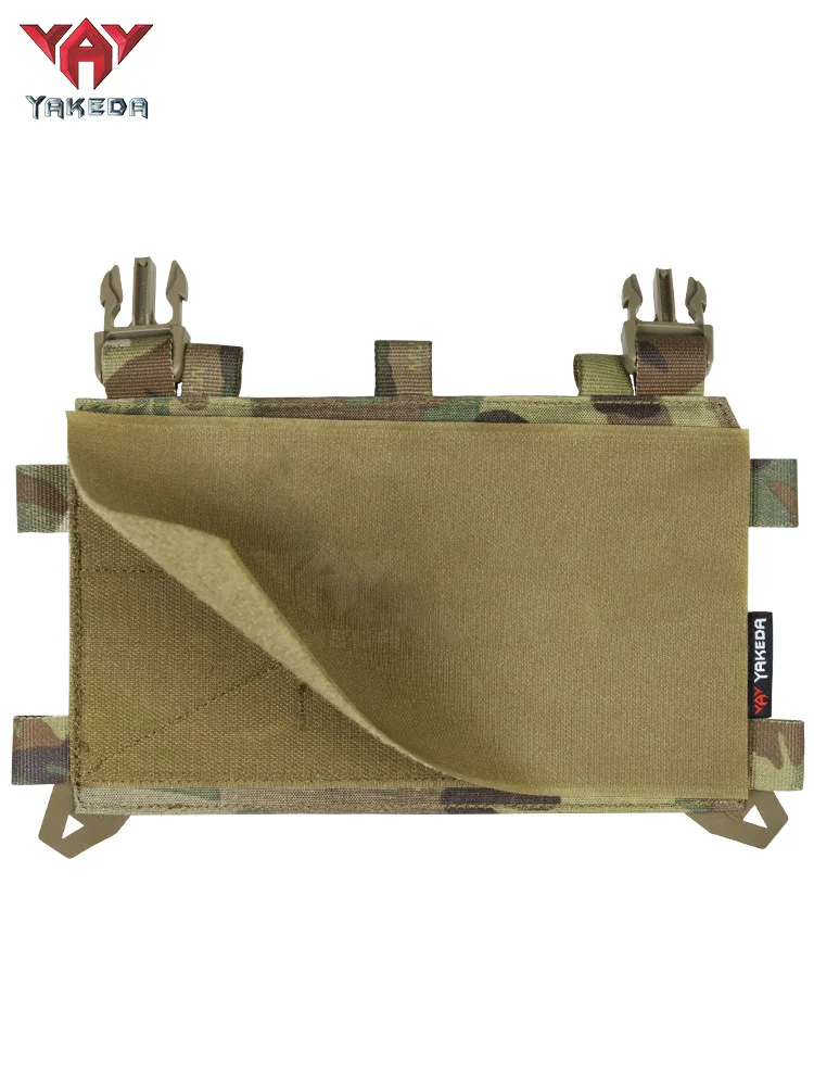 Yakeda chaleco táctico expansión multimódulo hebilla Universal chaleco expansión frontal multifunción Triple Panel frontal - imagen 4