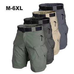 Pantalones cortos Cargo al aire libre para hombre, pantalones cortos urbanos impermeables de verano, senderismo, Camping, senderismo, escalada, entrenamiento, pantalones de pesca, deportes al aire libre