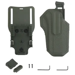 Common Patrol funda táctica de pierna para Glock 17/19 con sistema QLS