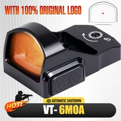 VT 6moa Red Dot Sight Mira ocular rápida, impermeable y a prueba de golpes, mira telescópica de caza de alta calidad con logotipo 100% original