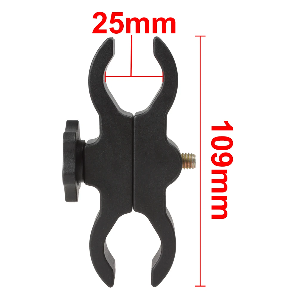 Soporte para linterna de bicicleta, abrazadera de faro LED frontal, ajustable, 20-50mm - imagen 2