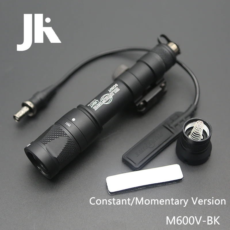 Linterna táctica SF M300V M600V para arma, luz estroboscópica LED blanca con riel Picatinny de 20mm, luz de exploración para caza y Airsoft - imagen 3