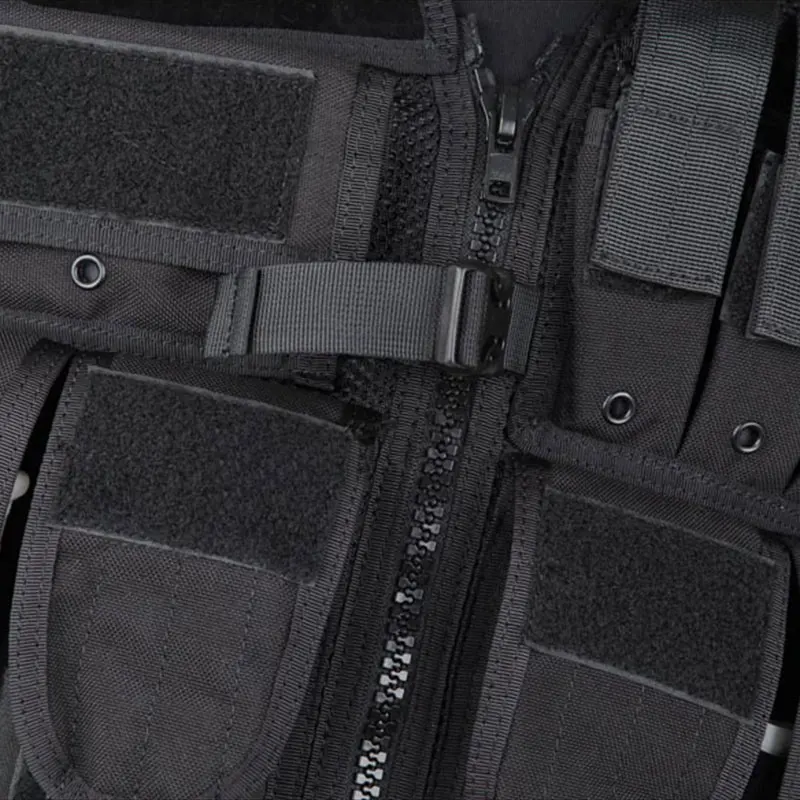 Chaleco táctico V10 portador de placa equipo de protección armadura de protección corporal Airsoft caza senderismo combate al aire libre SG BD7342 - imagen 4