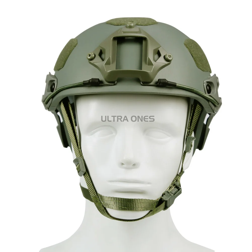 Casco táctico Airsoft CS semicubierto con acolchado y protección