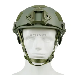 Casco táctico Airsoft CS semicubierto con acolchado y protección