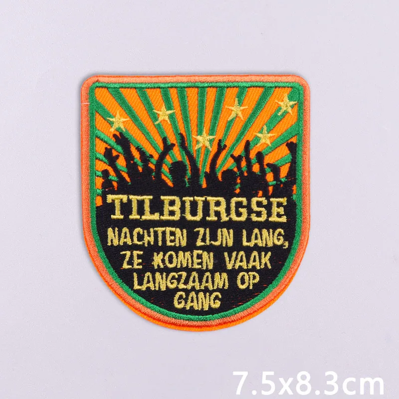 Parche bordado emblema Kruikenstad Países Bajos para planchar - imagen 4