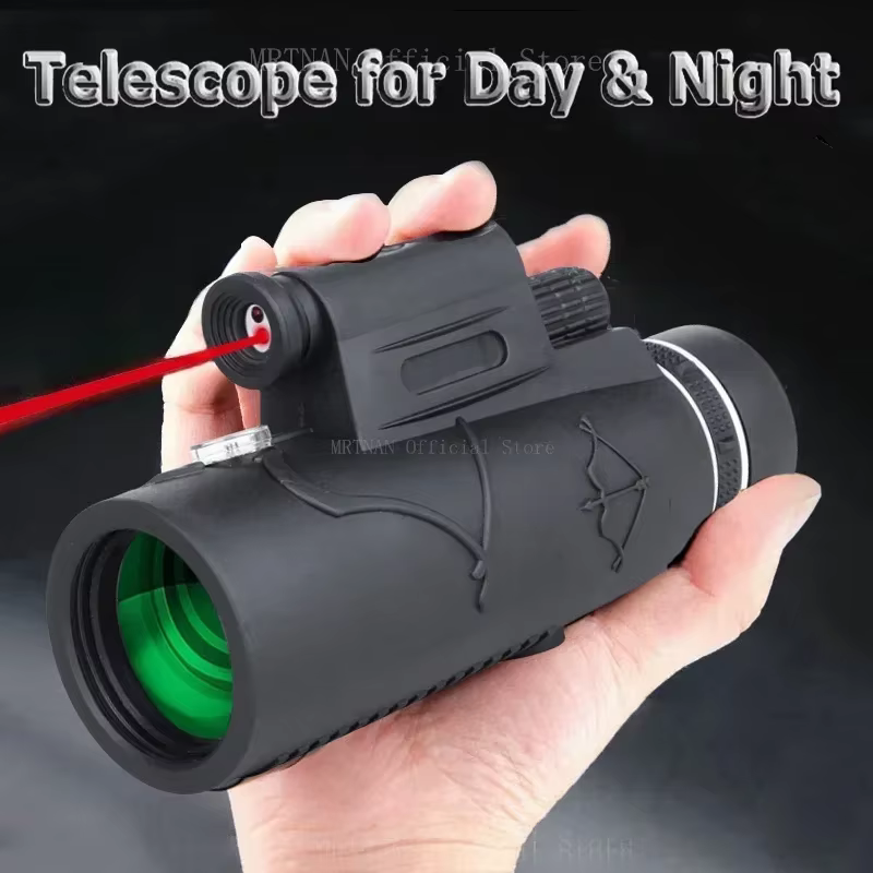 Binoculares HD militares con zoom de largo alcance y visión nocturna - imagen 3