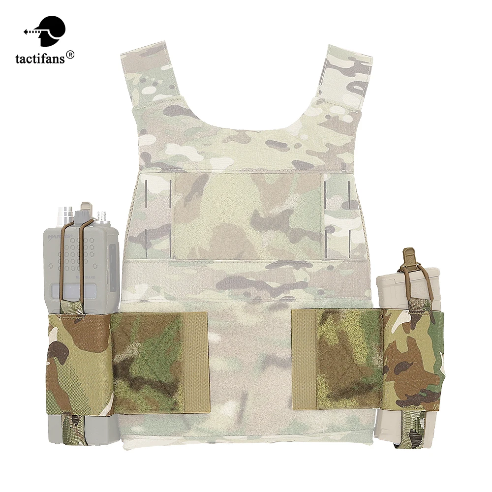 Soporte táctico elástico para Radio MBITR, bolsa Wingman AR M4 5,56, almacenamiento de revistas, cordón de choque, accesorios para chaleco de caza