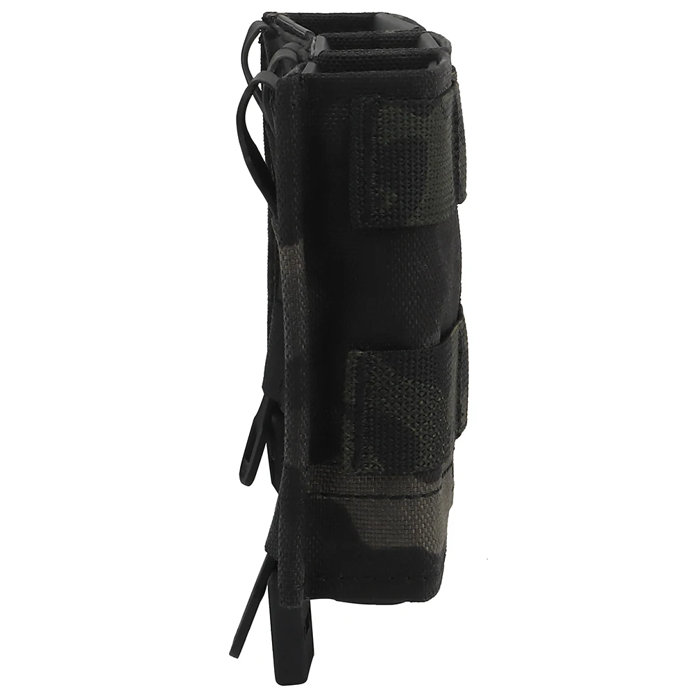 Bolsa táctica Triple de longitud media 5,56 M4 KYWI para revistas Kydex, inserto de cuña, cinturón abierto, correa, Clip, accesorios para caza y Airsoft - imagen 4