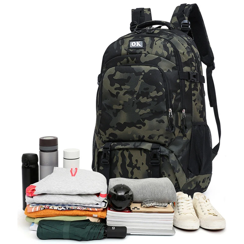 Mochila táctica grande hombre para senderismo y camping - imagen 2
