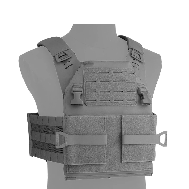 Chaleco de caza Attacker, portador de placa de caza, diseño de liberación rápida, se adapta a tablero de protección medio SAPI de 10*12 - imagen 2