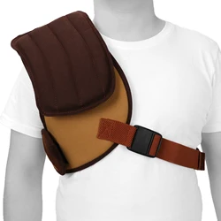 Tourbon protector acolchado hombros – Reductor recoil lona para escopeta