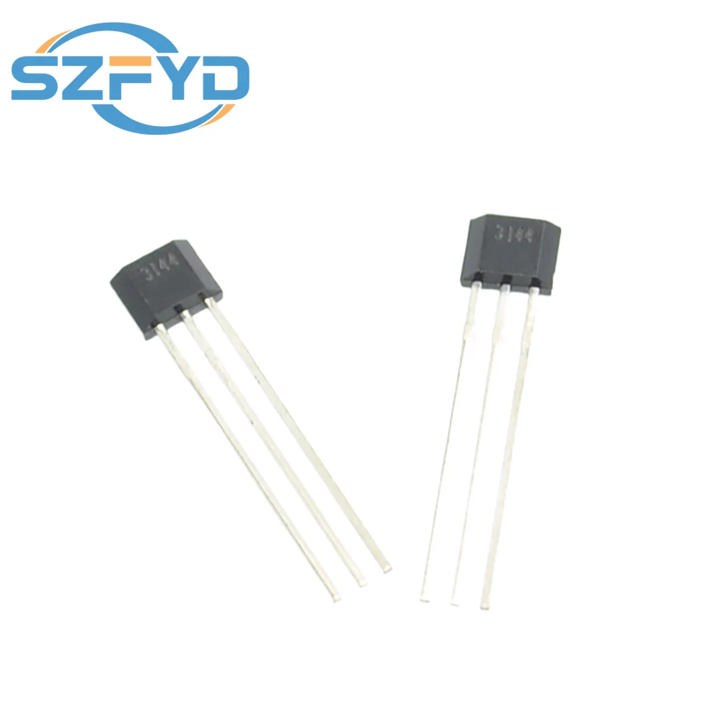 Sensor efecto Hall A3144 TO-92S – Interruptor unipolar magnético - imagen 3