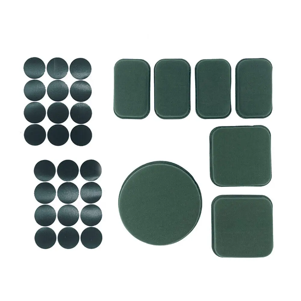 Almohadilla de espuma viscoelástica para casco M88 Mich2000, juego de esponja absorbente de golpes forrada - imagen 2