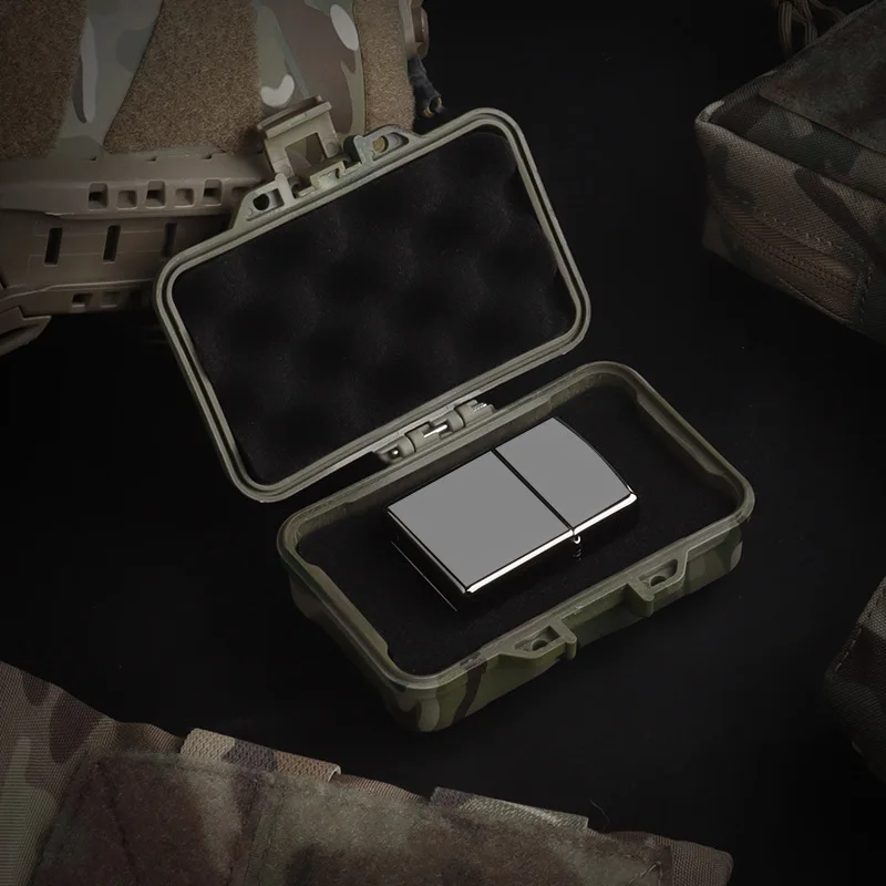 Caja de almacenamiento de equipos (9,8*5,8 cm), forro de esponja de tres capas, orificio de bloqueo frontal, almacenamiento de gran capacidad - imagen 2