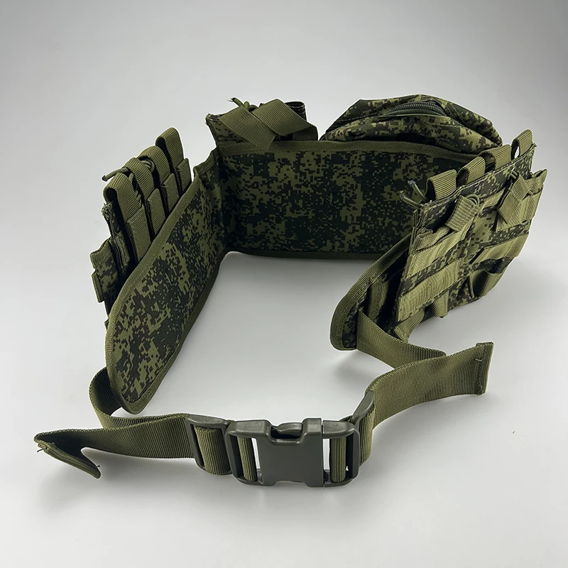 Juego de sellos de cintura tácticos MOLLE multifuncionales, cinturón combinado para exteriores, equipo de entrenamiento y kit de herramientas para construcción de equipos CS