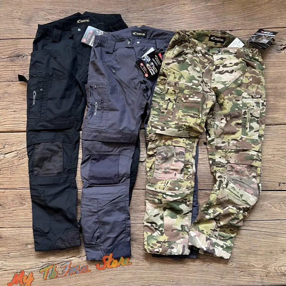 Pantalones de combate tácticos Pioneer Attack, pantalones de entrenamiento resistentes al desgaste con múltiples bolsillos para exteriores - imagen 3