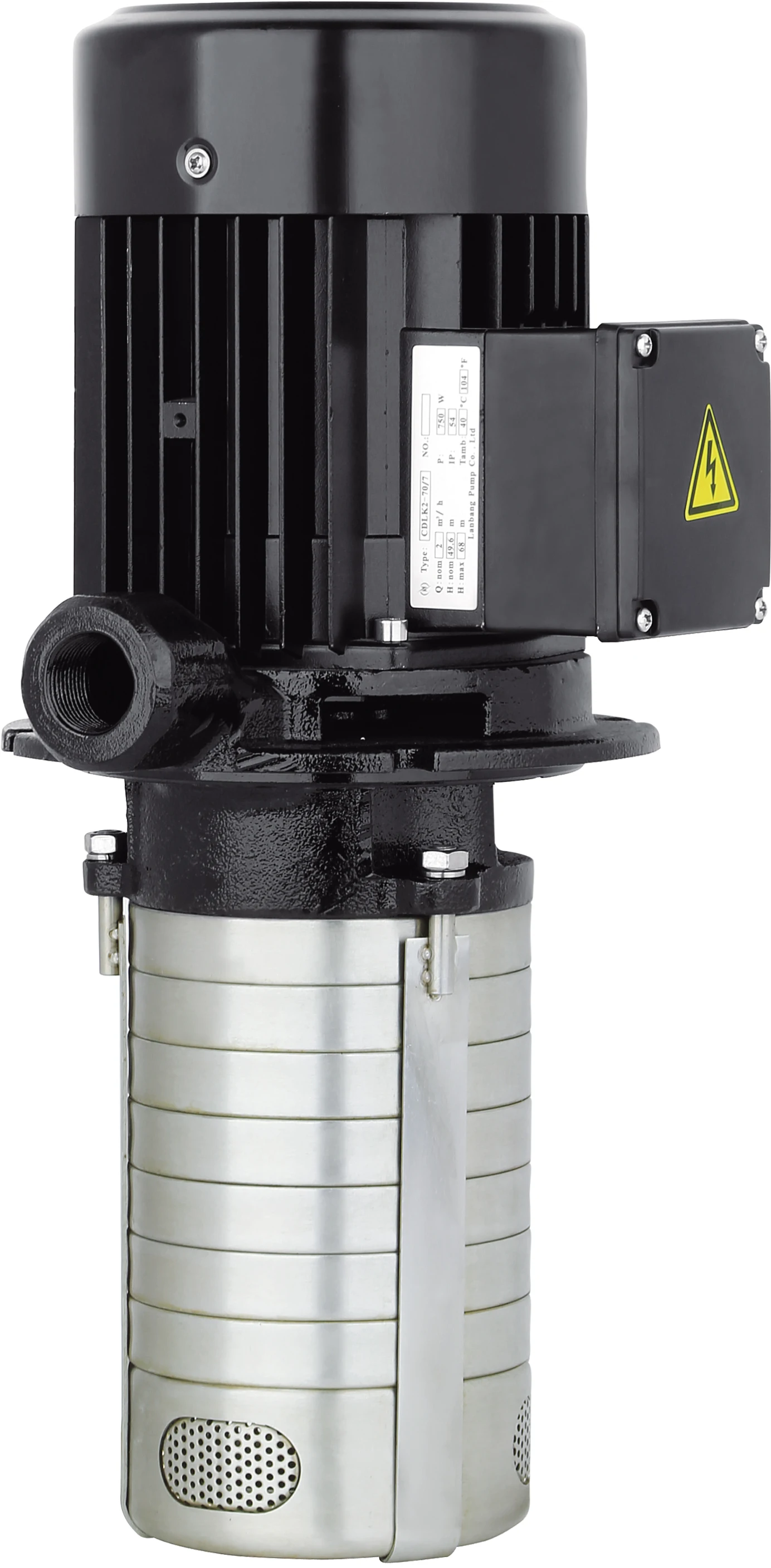 2-20/30/40/50/60 acero inoxidable/bomba de sumidero/bomba de máquina herramienta/bomba centrífuga multietapa de inmersión/refrigeración - imagen 2