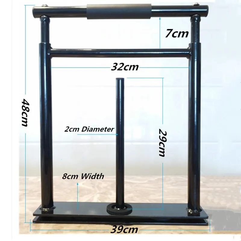 Máquina de ejercicio para antebrazos ajustable con agarre metálico - imagen 5