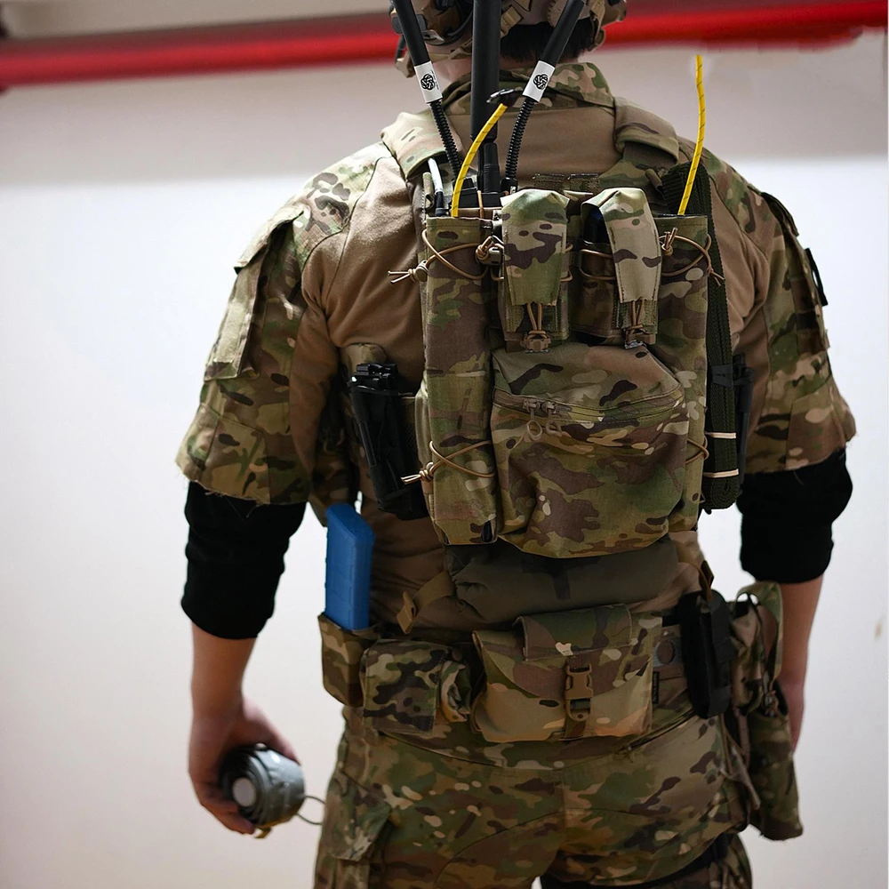 FERRO Concepts estilo FCPC V5 chaleco táctico se adapta al ataque del plano posterior grupo de observaciones hacia adelante amor para usar - imagen 4