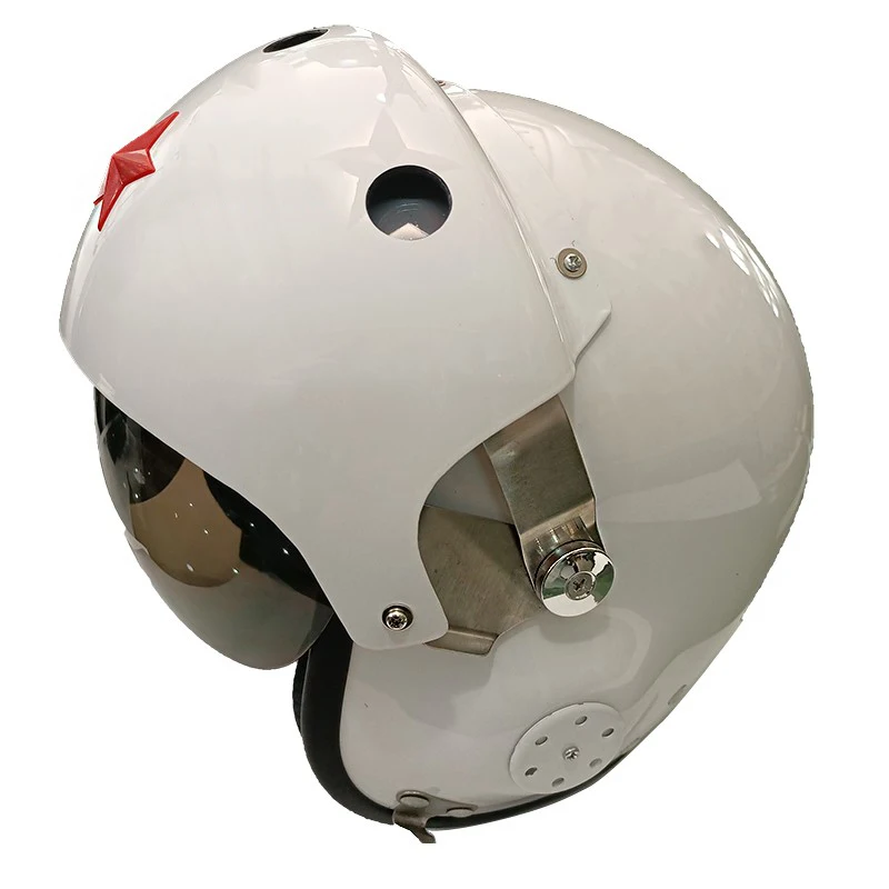 Casco de piloto personalizado casco de motociclismo eléctrico HD doble lente masculino y femenino cuatro estaciones casco universal Tk12 - imagen 5