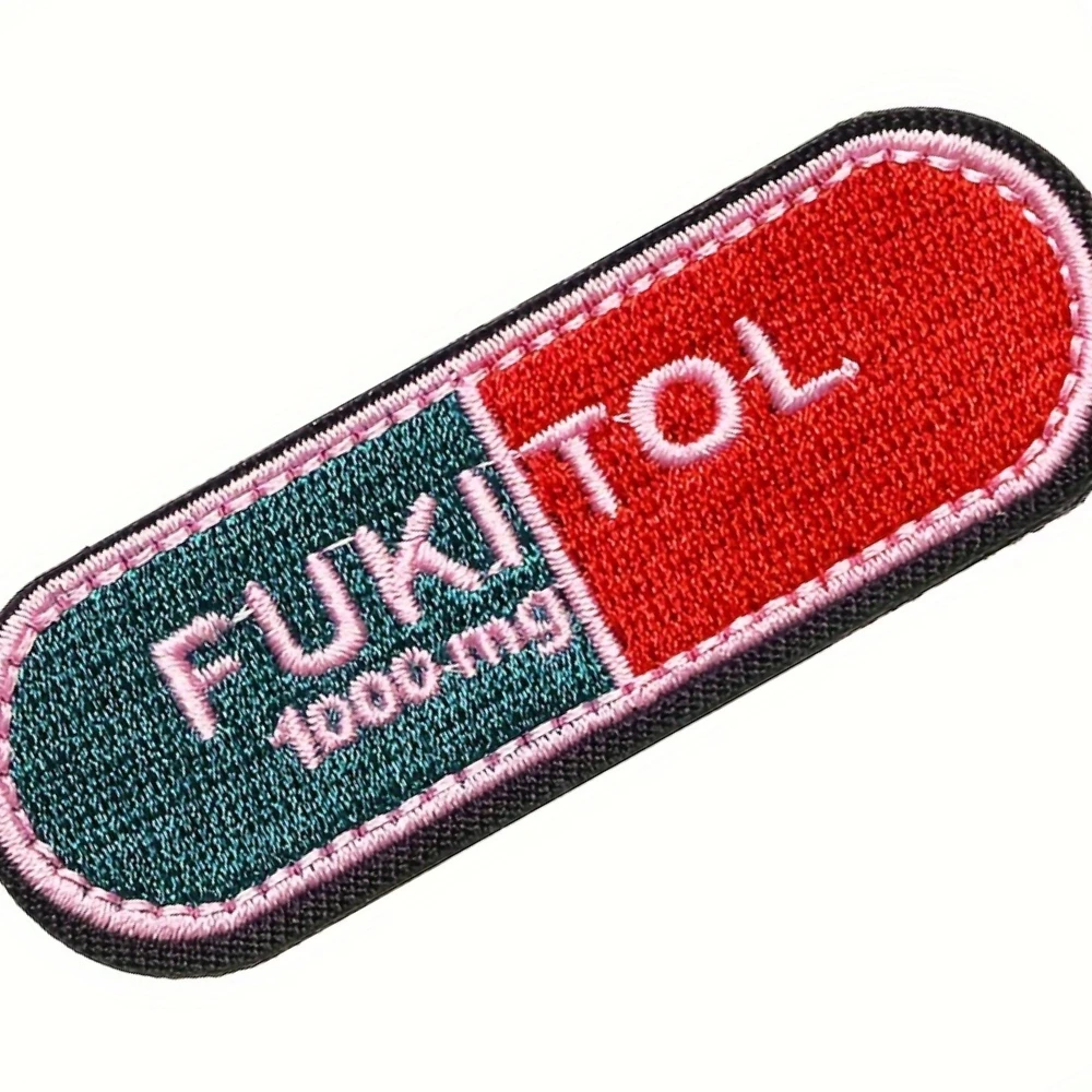 FUKITOL Parche morale bordado velcro táctico humorístico - imagen 5