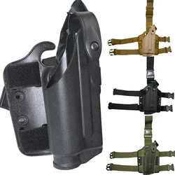 Glock 17/19 funda táctica de pierna para linterna