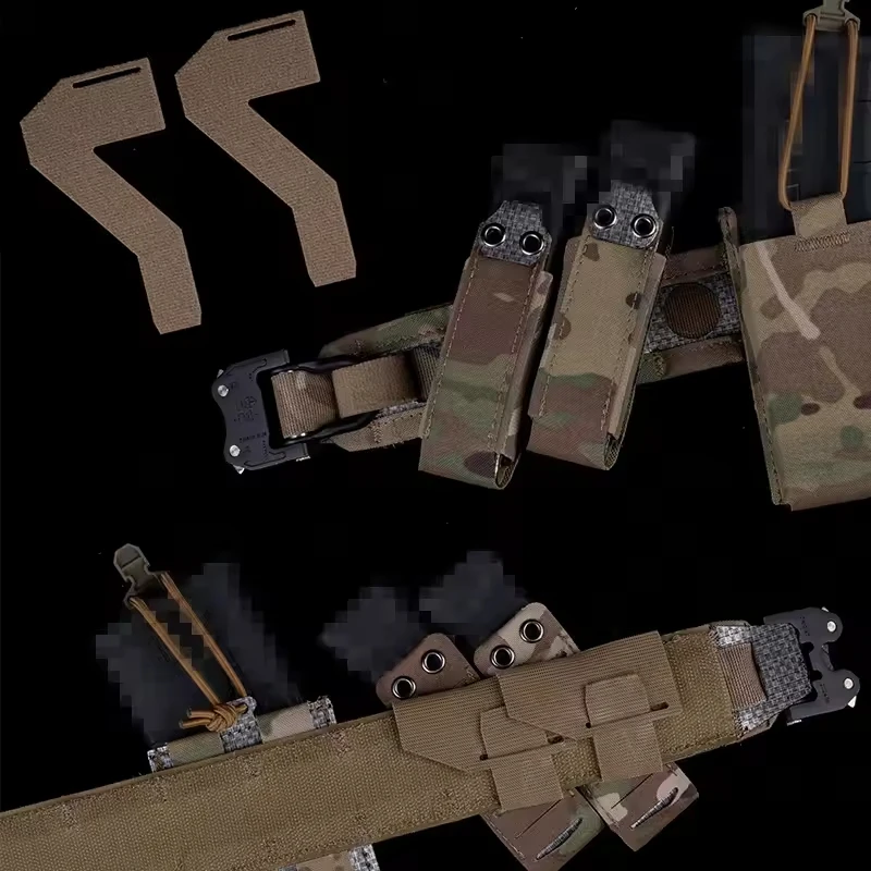 WOSPORT MOLLE Mag Pouch Diagonal Magic Fastener Correa izquierda para cinturón y bolsas Mag - imagen 3