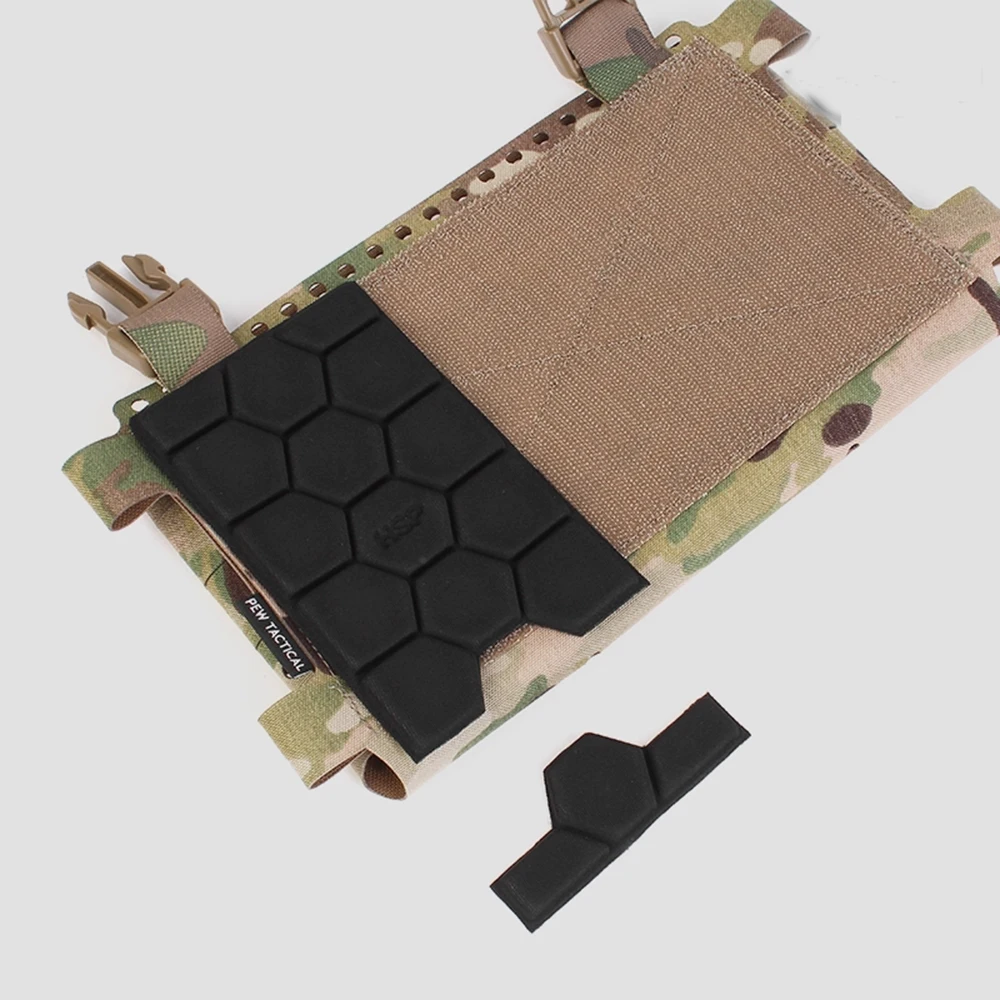 Almohadilla de aparejo para el pecho estilo HSP táctico PEW, almohadilla Modular para colgar en el pecho, almohadilla de esponja de panal D3CR UA81 - imagen 4