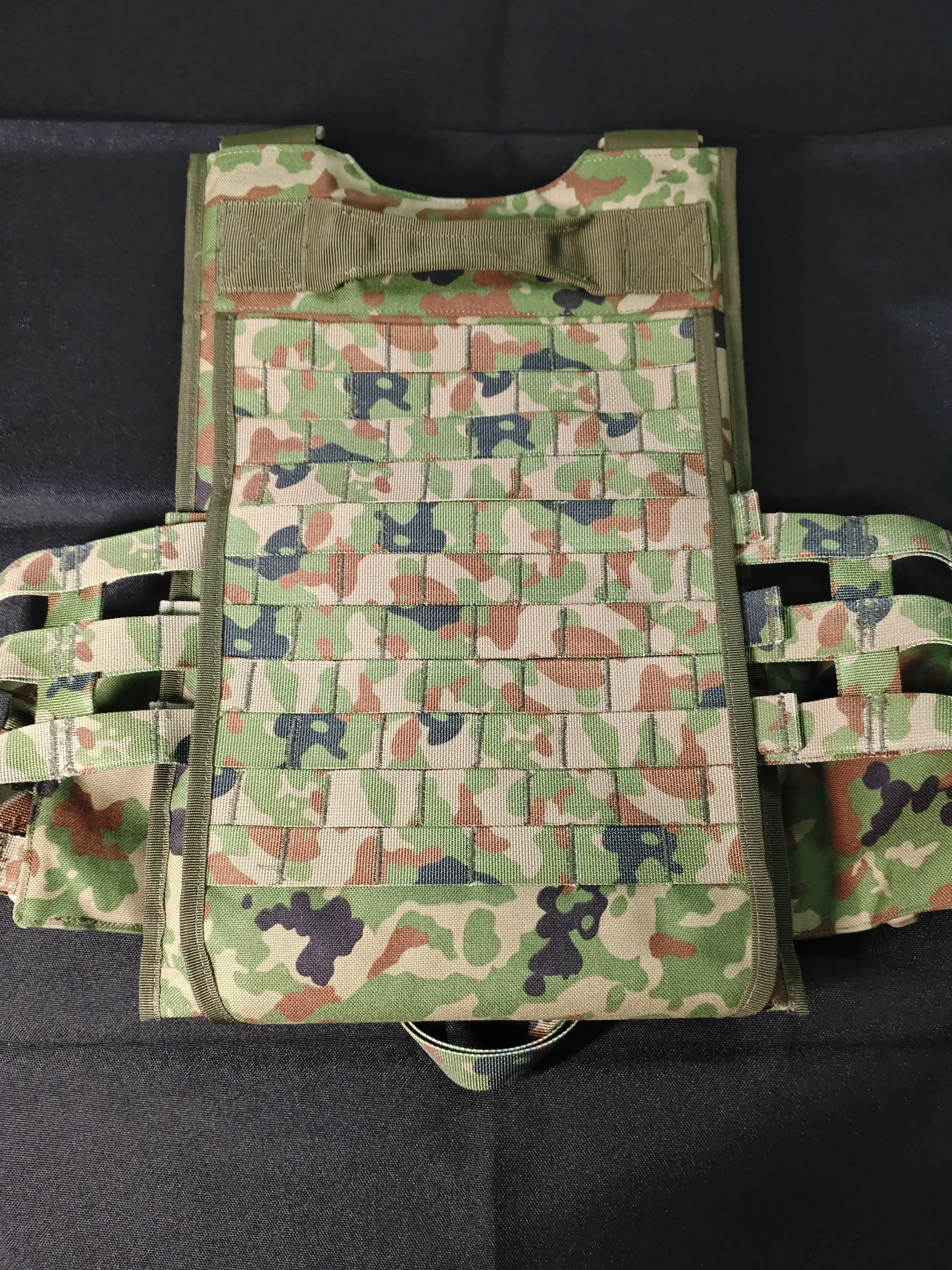 Correas de nailon estampadas ignífugas, protección infrarroja IRR de camuflaje manchado japonés JSDF táctico para exteriores
