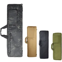 Bolsa de pistola Oxford, estuche de transporte para Rifle de caza, bolsa de arma resistente con almohadillas, equipo de caza