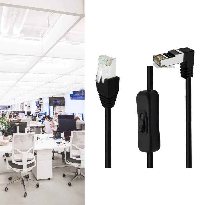 Cable CAT6e Cable extensión RJ45 Conector macho a Cable redes 1 metro K1KF