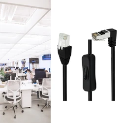 Cable Ethernet CAT6e RJ45 de alto rendimiento para conexión