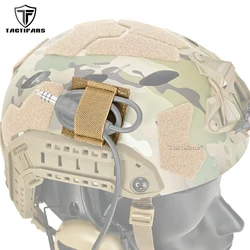 Arnés cables auriculares táctico PTT NVG – Soporte casco o chaleco