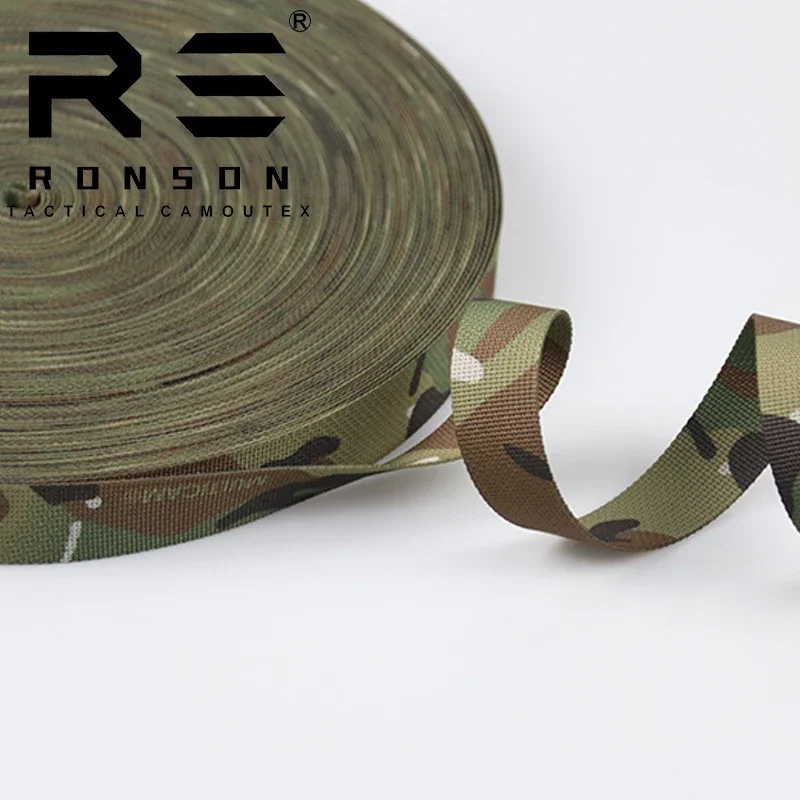 Correa de camuflaje MC, cinturón de poliéster de alta densidad, chaleco táctico molle, correa para el hombro, 2,0/2,5/3,8/5,0 cm - imagen 2