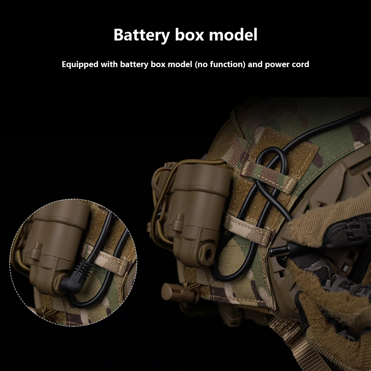 Casco táctico AN/PVS31 GPNVG 18 NVG, modelo simulado, sin función, Binocular, gafas de visión nocturna para exhibición de Cosplay - imagen 5