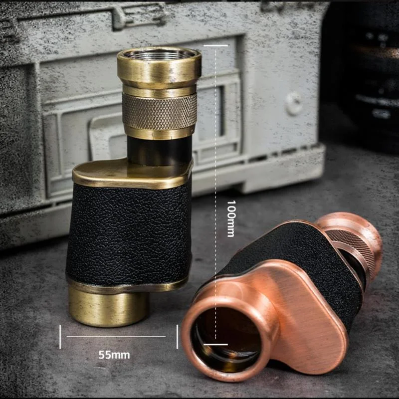 Mather alemán 8x24 Monocular HD Zoom telescopio cobre impermeable a prueba de golpes adultos caza militar portátil gafas de francotirador - imagen 4