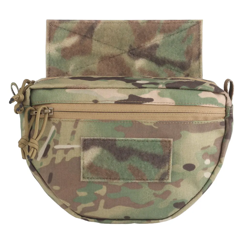 Tactical Vest Underbelly Pouch Hunting Vest Drop Pouches for JPC LBT-6094A V5 Plate Carrier Airsoft Gear Abdominal Storage Bag - imagen 2