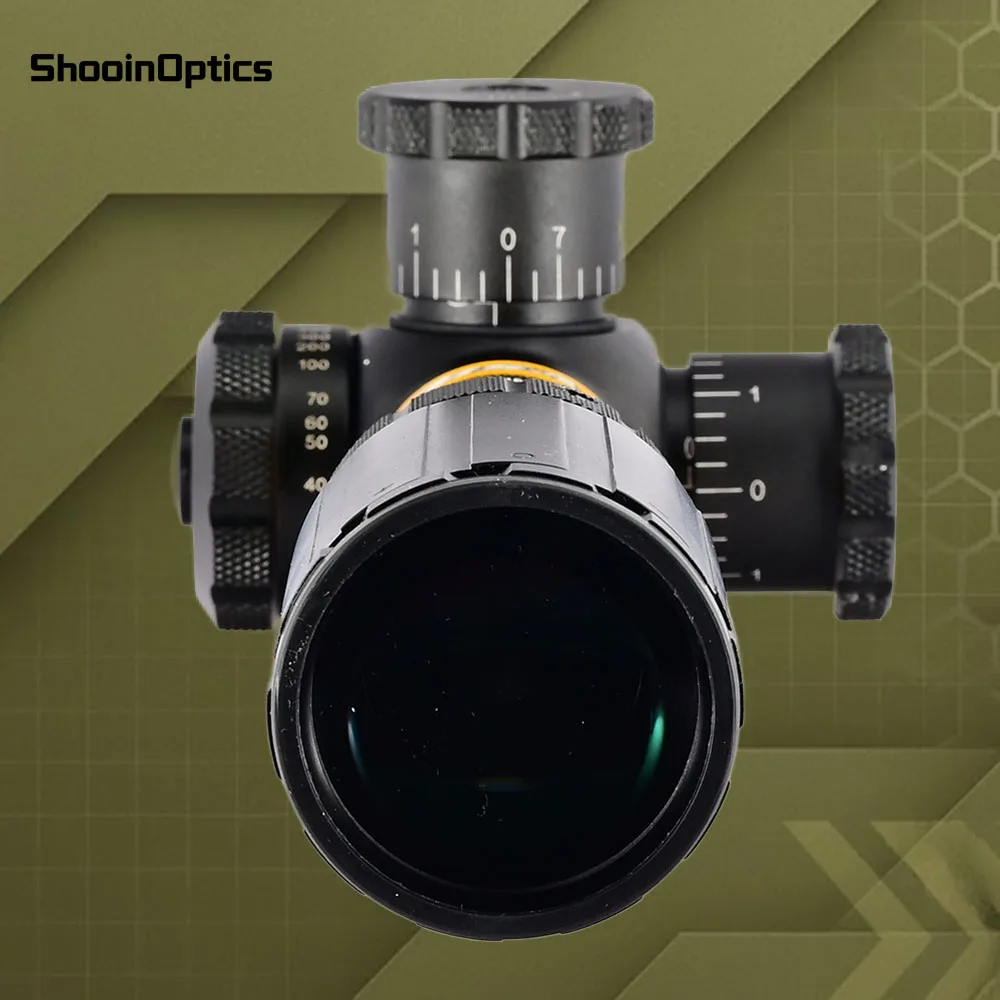 SWF 8-32x44 SFP Riflescope 30mm Tubo 1/4 MOA Óptica de caza y tiro de precisión - imagen 2