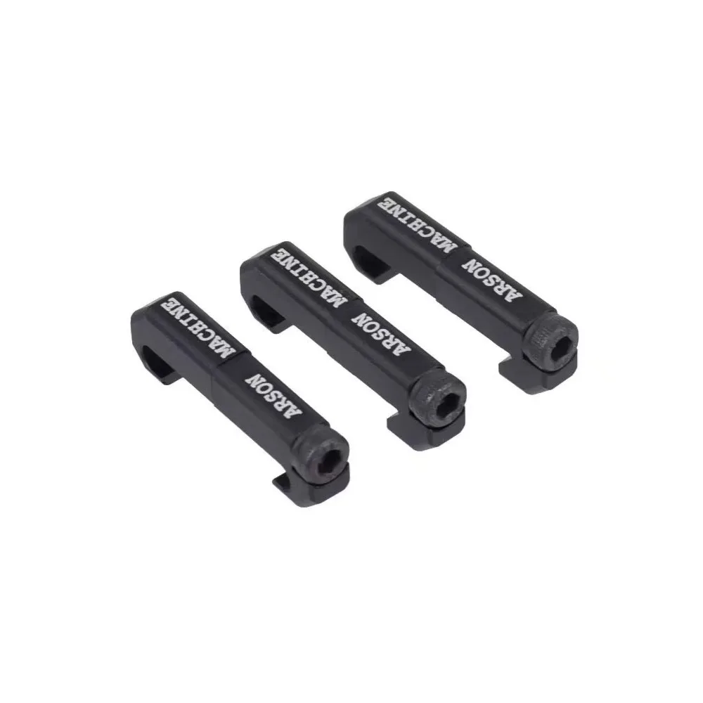 3 unids/set máquina táctica Arson gestión de cables MLOK sistema de guía de cables para M300 M600 PEQ arma linterna interruptor Cable Clip - imagen 5