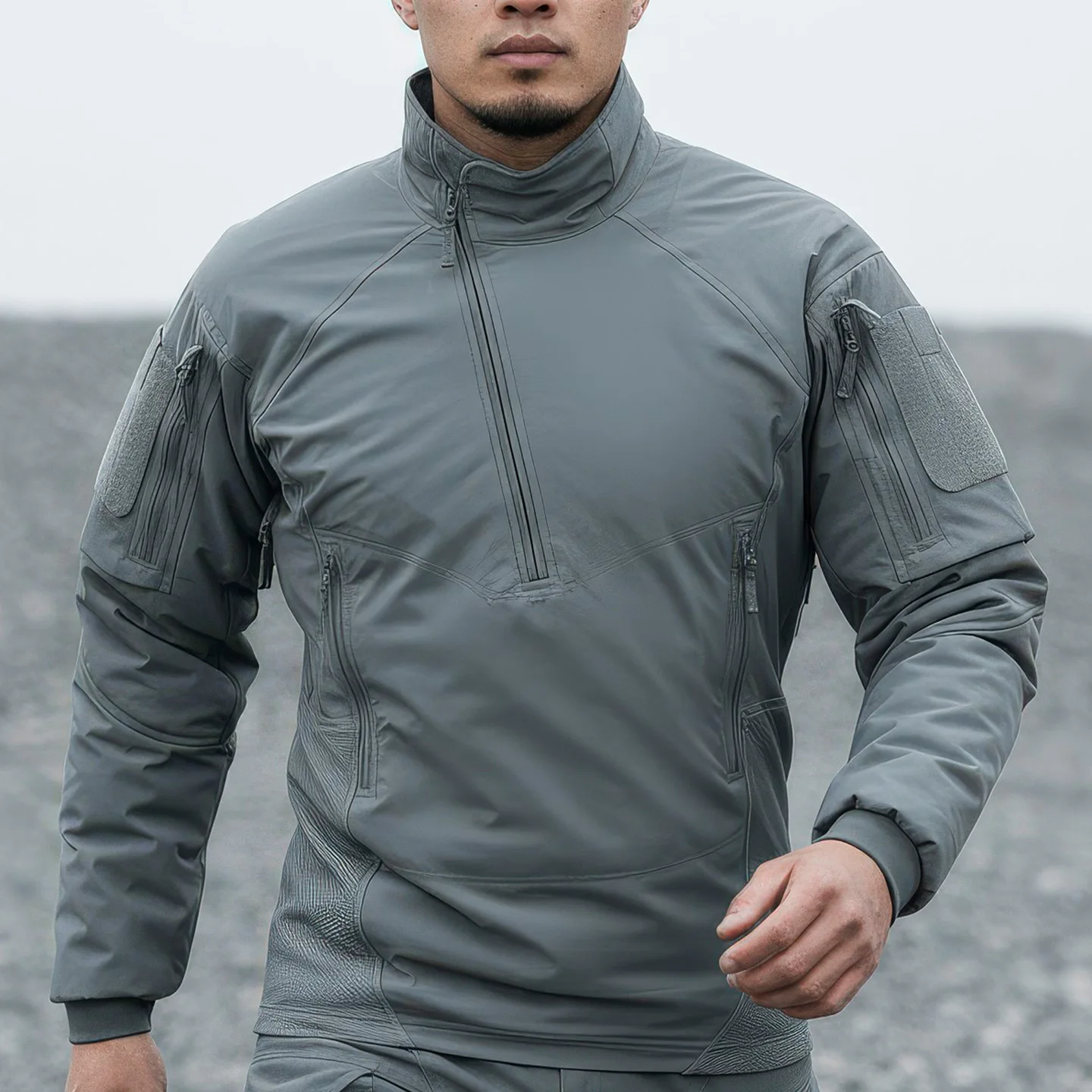 ACE camisa térmica gruesa manga larga camuflaje hombre invierno - imagen 5