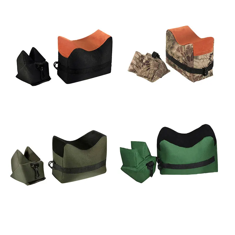 Bolsa de arena táctica para pistola de tiro con soporte delantero y trasero, soporte para objetivo de Rifle para deportes de tiro - imagen 3