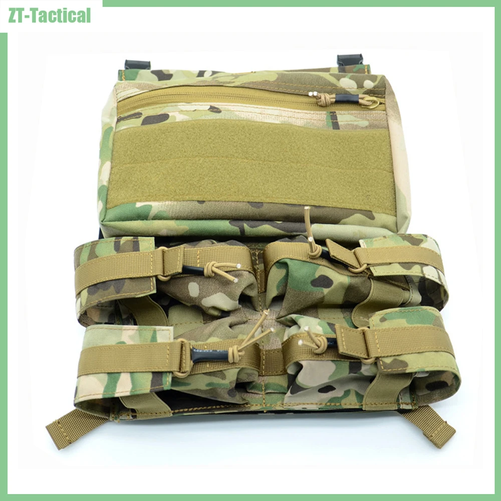 Mochila tipo chaleco táctico con Panel trasero, bolsa de hidratación para Airsoft de caza, estilo LXB, 420 - imagen 2
