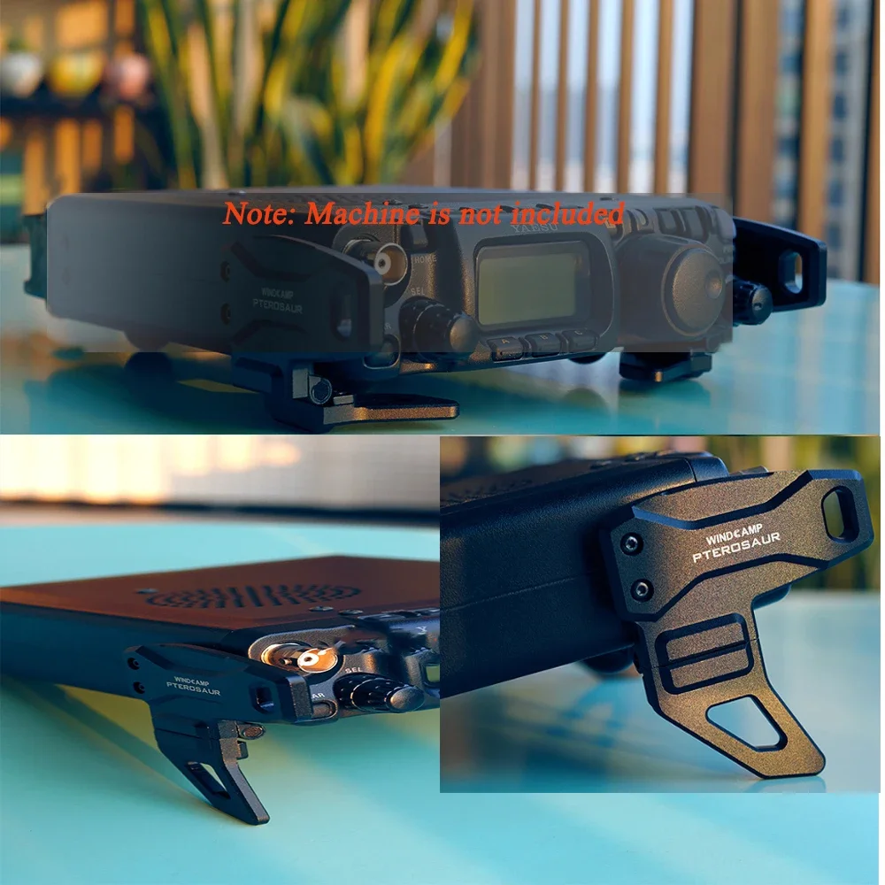 Radio portátil de onda corta, soporte de máquina dedicado, soporte de pterosaurios, Radioaficionado HF - imagen 4