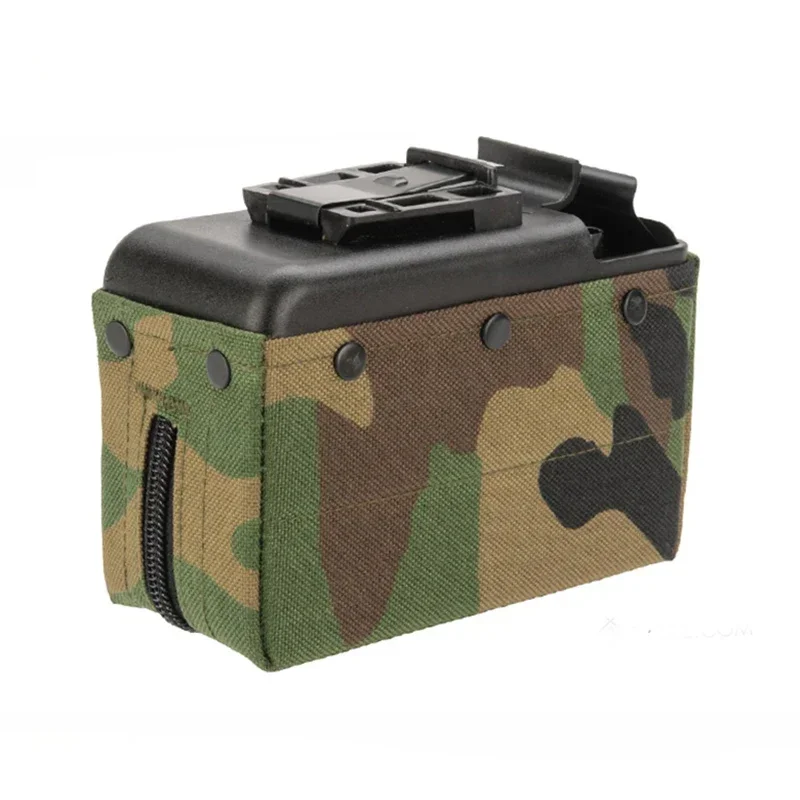 Bolsa para kit de herramientas, accesorios tácticos, bolsas, bolsa para revistas para paquete de cartuchos elásticos M249 - imagen 4